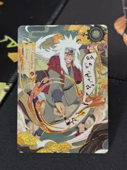 Naruto Kayou English NREA02 CR-004L5 Jiraiya CP Full Art Foil Card NM/M - Image 3