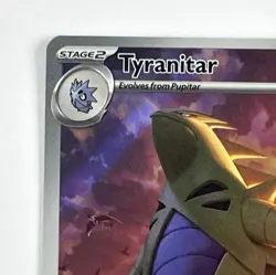Tyranitar 222/193 Paldea Evolved Pokemon Card Near Mint NM Illustration Rare - Image 3