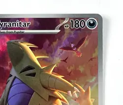 Tyranitar 222/193 Paldea Evolved Pokemon Card Near Mint NM Illustration Rare - Image 4