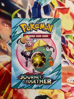 Pokemon TCG Journey Together Game Tip Card Pre Release Kit Card Choose your own! - Image 1