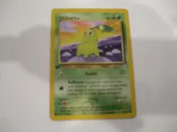 POKEMON Neo Genesis CHIKORITA 53/111 Card BB - Image 1