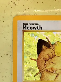 Meowth 10 Pokemon WOTC Black Star Promo Card Holo Near Mint Wizards Of The Coast - Image 5