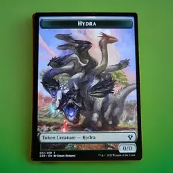 Hydra (*/*) MTG Commander 2020 Token NM x4 - Magic Card Playset Green - Image 2