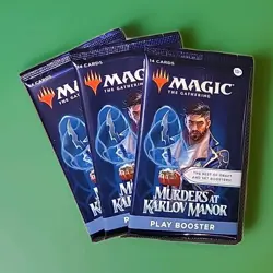 (3x) Magic the Gathering: Murders at Karlov Manor Play Booster Packs - Image 1