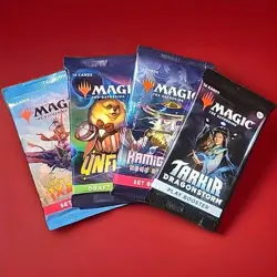 MTG - 4 Random Sealed Booster Packs (Play/Set/Draft) - Image 1