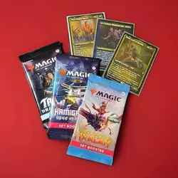 3 Random MTG Booster Packs + 3 FOIL Legendary Creatures (NM) - Image 1