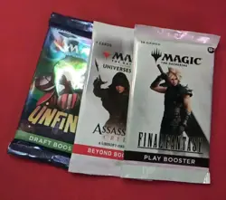 MTG - 3 Random Sealed Booster Packs (Play/Set/Draft/Universes Beyond) - Image 2