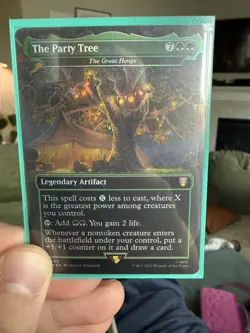 MTG LOTR The Party Tree (The Great Henge) Borderless - Foil - Image 1