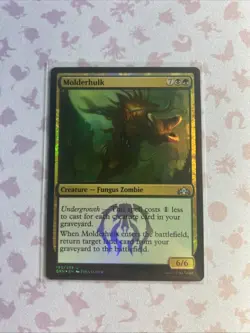 MTG FOIL Molderhulk - Guilds of Ravnica #190 - Image 1