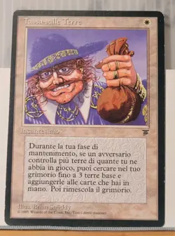 Mtg LAND TAX LP Italian Legends -Argo- - Image 1