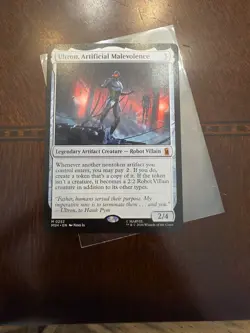 MTG - Ultron, Artificial Malevolence - Regular Mythic #252 - NM - Image 1