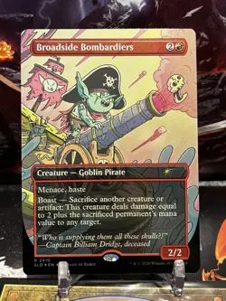 Broadside Bombardiers (2410) ✨FOIL✨ (Secret Lair Goblin Storm) MTG - Image 1