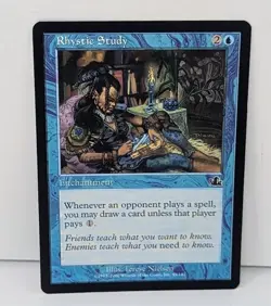 Rhystic Study - Magic The Gathering MTG - Prophecy! - Image 2