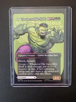 Bruce Banner (Borderless) (0359) 359 Marvel Super Heroes Magic: The Gathering NM - Image 1