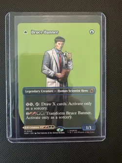 Bruce Banner (Borderless) (0359) 359 Marvel Super Heroes Magic: The Gathering NM - Image 2
