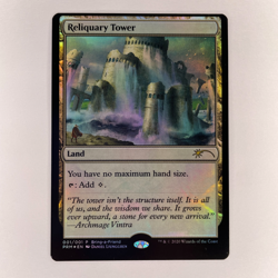 MISCUT FOIL RELIQUARY TOWER BRING-A-FRIEND PROMO NM MTG - Image 1