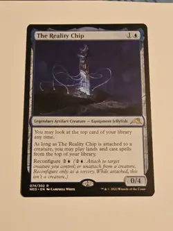 The Reality Chip Kamigawa Neon Dynasty MTG Magic The Gathering NM - Image 1