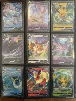 Pokemon 207 Card Binder Collection Lot NM V Ex Vmax VStar Amazing Huge Nice Gift - Image 4