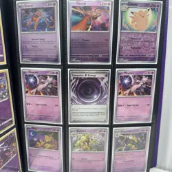 HUGE Pokemon Psychic Type Collection Binder Card Lot Vintage–Modern EX, V, VMAX - Image 5