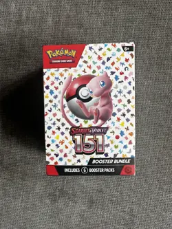 Pokemon TCG Scarlet & Violet 151 Booster Bundle (6 Boosters) NEW SEALED 820650853210 - Image 1