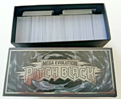 600 Pitch Black Reverse Holo cards - bulk job lot supplied in ETB - Image 1
