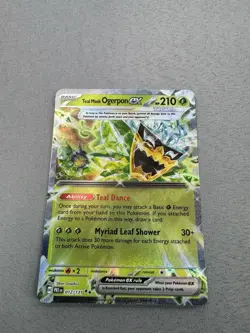 Teal Mask Ogerpon ex 012/131 Prismatic Evolutions Holo Pokemon Card MINT MT - Image 2