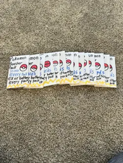 Homemade Pokemon Booster Pack Guaranteed Ex Or Better!! - Image 2