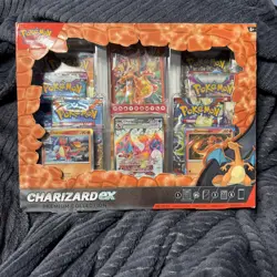 Pokemon TCG: Charizard ex Premium Collection Box - 6 Packs 820650873232 - Image 1