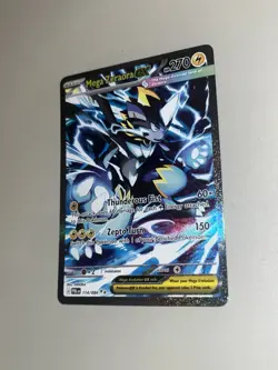 Pokemon TCG Mega Evolutions Pitch Black Mega Zeraora EX 114/084 SIR - Image 2
