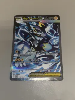 Pokemon TCG Mega Evolutions Pitch Black Mega Zeraora EX 114/084 SIR - Image 3