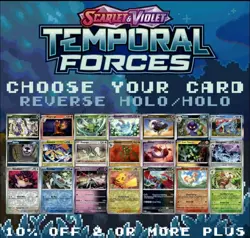 Pokemon TCG - Temporal Forces: Choose Your Card! - All Holos/Reverse Holos! NM - Image 1