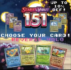 Pokemon Scarlet & Violet 151: Choose Your Card! Holo/Reverse Holo NM - Image 1