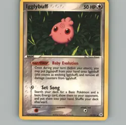 Igglybuff 37/101 Uncommon Hidden Legends Pokemon Lightly Played - Image 1