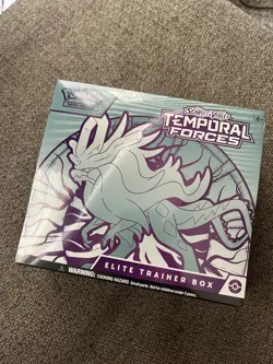 Pokemon Tcg Surging Sparks And Temporal Forces ETB bundle - Image 3