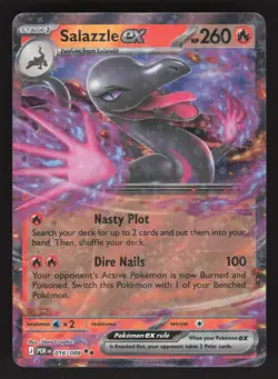Salazzle ex 016/088 Pokemon TCG ME03: Perfect Order NM - Image 1