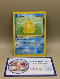 Psyduck | 65/82 | 1st Edition | Team Rocket | Pokemon Card | LP+ - Image 1