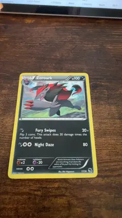 Zoroark (#17 Non-Holo) 17/30 BW Trainer Kit: Excadrill & Zoroark Pokemon LP - Image 1