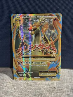 Mega M Charizard EX 2016 XY Evolutions 101/108 Holo Full Art Pokemon TCG NM - Image 1