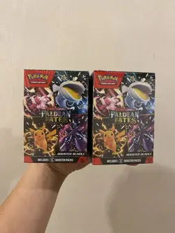 Pokemon TCG Scarlet & Violet Paldean Fates Booster Bundle - Factory Sealed Qty 1 - Image 1
