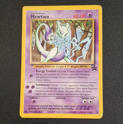 Pokemon TCG Mewtwo 12/53 Wotc Promo Regular Promo 60 HP English - Image 1