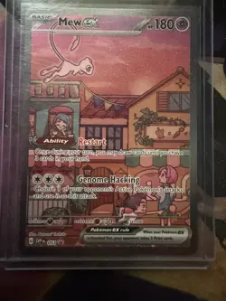 Pokemon TCG Mew ex 053 Black Star Promo Scarlet & Violet SVP 151 NM - Image 1
