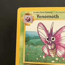 Vintage Pokemon Jungle Venomoth 29/64 Non-holo Rare Lp 1999 WotC - Image 2