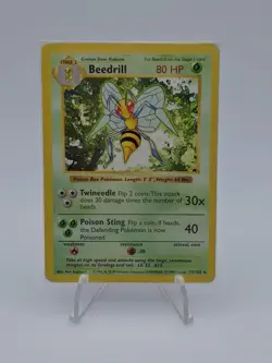 Pokemon - Beedrill - SHADOWLESS ⭐((017/102) Base Set)⭐ - Image 2