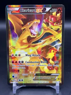 Pokemon TCG Charizard EX XY121 Black Star Promo Full Art English NM - Image 1