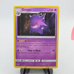 The Pokemon Company Gengar 38/111 SM Crimson Invasion Holo Rare English 130 HP - Image 1