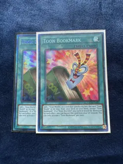 Yu-Gi-Oh! - Toon Bookmark TOCH-EN003 Collector’s Rare NM x1 - Image 1