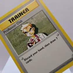 Pokemon TCG - Professor Oak 88/102 Base Set Uncommon Shadowless WOTC 1999 - EXC - Image 1