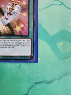 Yugioh Toon Bookmark TOCH-EN003 Collector Rare 1st Ed NM - Image 5