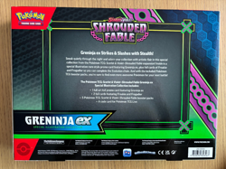 Pokemon TCG Shrouded Fable Greninja Ex Special Illustration Collection NEW/SEALE - Image 2