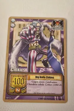 One Piece Karte JO-C23 Cirkies Big Knife Cirkies - Image 1